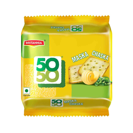 Britannia Biscuits 50 50 Maska Chaska 